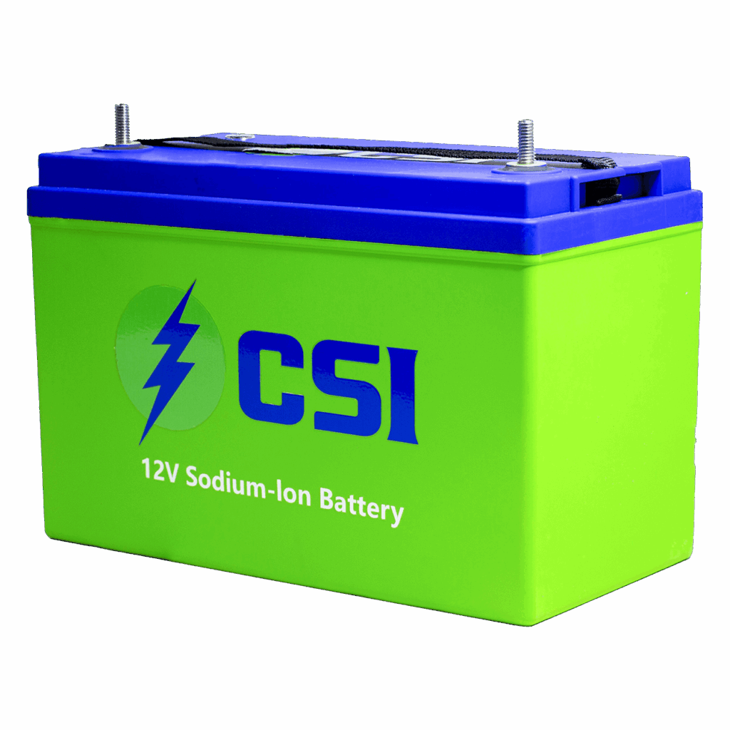 12V Sodium-Ion Battery(Group 31) w/Jump Start Button, High CCA, Drop-in Replacement for Lead Acid Battery or Lithium-Ion, for Commercial Vehicles, Generators, Data Storage